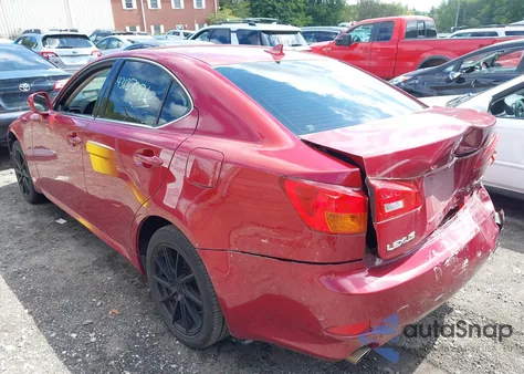 2007 Lexus Is 250 from USA, damaged, VIN JTHCK262272017732